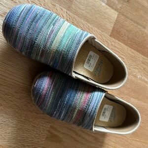 Dansko jute pro artisan weave clogs -6.5/37